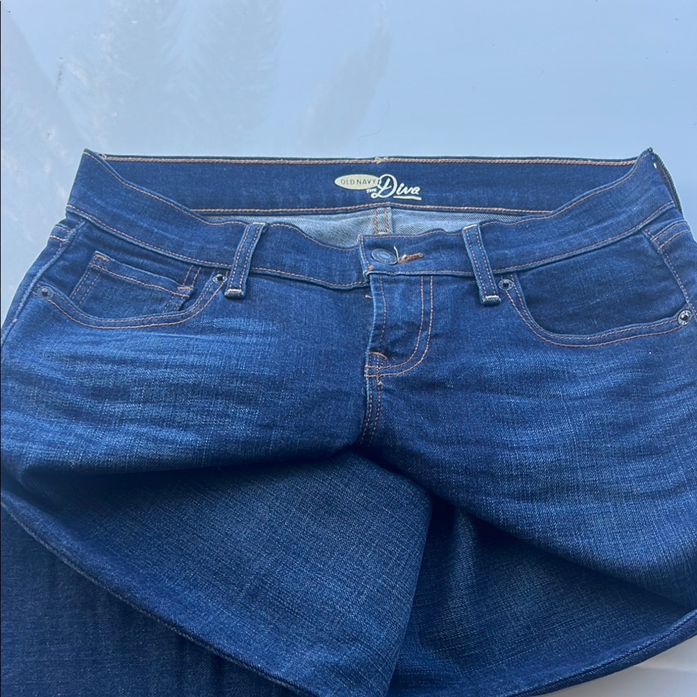 Old Navy Blue Boot Cut Jeans Classic Denim Style